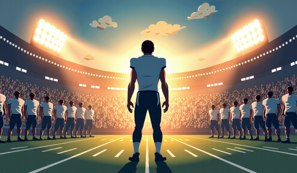 Terry Bradshaw Names the Only QB Under Pressure He Trusts to Win the Super Bowl — AI-generated editorial illustration