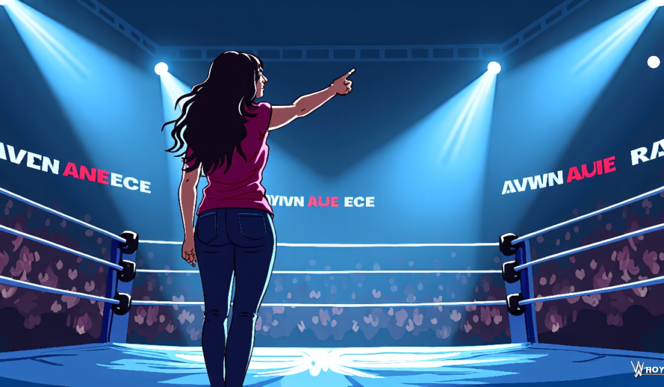 Roxanne Perez Eyes AJ Lee Return in WWE Showdown — AI-generated editorial illustration