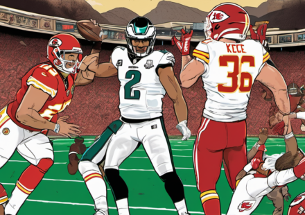 Eagles & Chiefs Veterans Set to Shine in 2026 — AI-generated editorial illustration