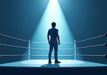 Mustafa Ali Teases TNA Return After Serious Injuries — AI-generated editorial illustration