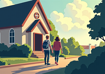 Kroy Biermann and Jillian Green Find Faith Amid Family Drama — AI-generated editorial illustration