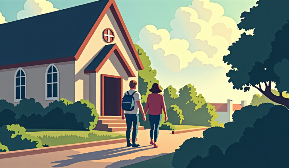 Kroy Biermann and Jillian Green Find Faith Amid Family Drama — AI-generated editorial illustration