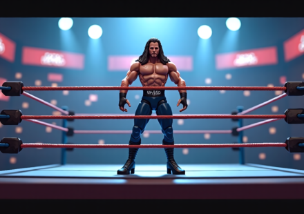 Penta’s WWE Ultimate Edition Action Figure Gets New 2027 Production Run — AI-generated editorial illustration