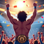 El Grande Americano Claims AAA Mega Title Over Dominik Mysterio — AI-generated editorial illustration