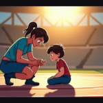 Athena Credits Her Guidance in Maya World’s AEW Breakthrough — AI-generated editorial illustration