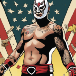 Rey Mysterio Still Holds a Strange Souvenir from His 2010 CM Punk Feud — AI-generated editorial illustration