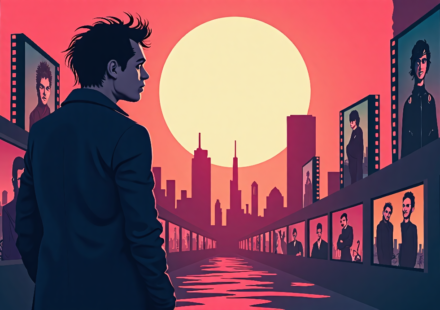 Zizek’s ‘Pervert’s Guide to Utopias’ Shines at Venice 2026 — AI-generated editorial illustration