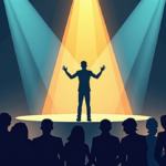 Céline Dion Returns to the Stage After Battling Rare Disorder — AI-generated editorial illustration