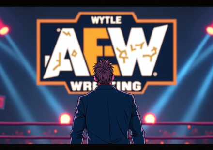 Tyler Breeze Opens Door to AEW After WWE Deal Ends — AI-generated editorial illustration