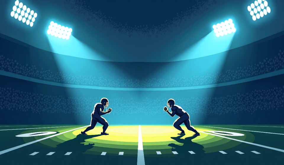 Arch Manning Favored for 2027 No. 1 Draft Pick—Can Smith Challenge? — AI-generated editorial illustration