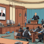 NY Seizes 12 Celebrity Deepfake Sites Targeting 1,200 Victims — AI-generated editorial illustration
