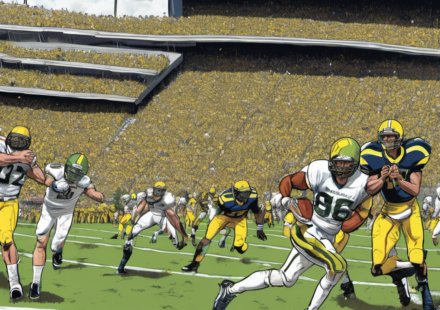 Week 2 College Football Superlatives: Texas, Michigan, and Oregon Highlight Dramatic Games — AI-generated editorial illustration