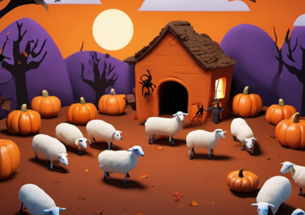Inside the Stop‑Motion Magic of Shaun the Sheep’s Halloween Adventure — AI-generated editorial illustration