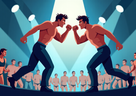 Leon Slater Eyes Dream Match With Avery Styles in TNA — AI-generated editorial illustration