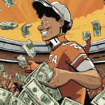 Texas’ 35‑Point Comeback Yields $2.1 Million Win for Bold Bettor — AI-generated editorial illustration