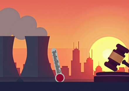 EPA’s Power Plant Rule Could Halt Future Climate Regulation — AI-generated editorial illustration
