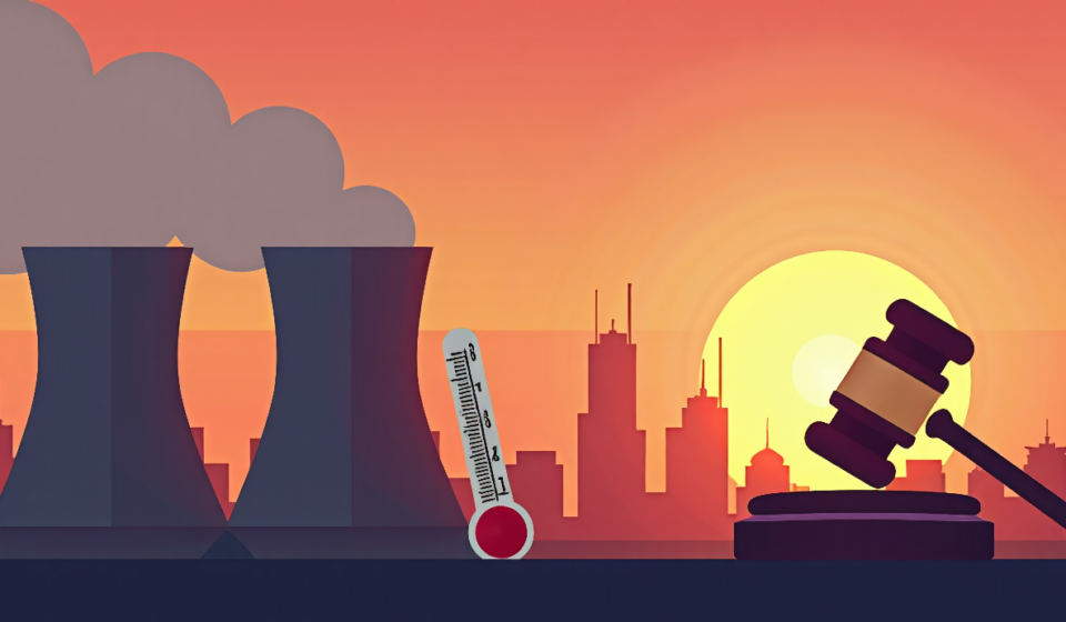 EPA’s Power Plant Rule Could Halt Future Climate Regulation — AI-generated editorial illustration
