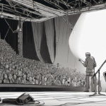 Macklemore Dropped From Ed Sheeran Tour After Pro‑Palestine Comments — AI-generated editorial illustration