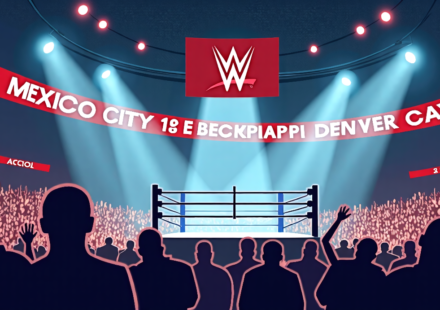 Raw in Mexico City: Intercontinental Title Clash, Championship Celebration and More — AI-generated editorial illustration