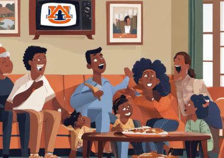 Jon Sumrall Declares Auburn Fans Are Blood‑Related, Not Florida‑Rooted — AI-generated editorial illustration