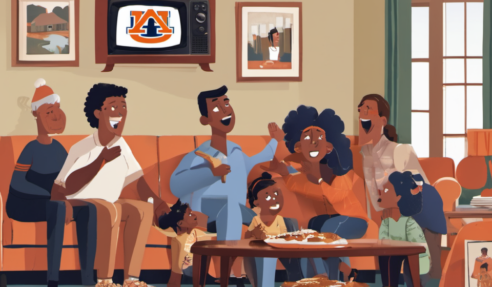 Jon Sumrall Declares Auburn Fans Are Blood‑Related, Not Florida‑Rooted — AI-generated editorial illustration
