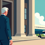 Jeff Bezos Skips Jury Duty to Stay Silent on Amazon Plane Crash — AI-generated editorial illustration
