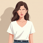 Model Revealed: White Tee Tease Sparks Guess‑Game — AI-generated editorial illustration