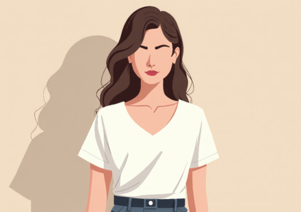 Model Revealed: White Tee Tease Sparks Guess‑Game — AI-generated editorial illustration