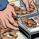 House Votes to End Penny Minting, Adopt Cash Rounding — AI-generated editorial illustration