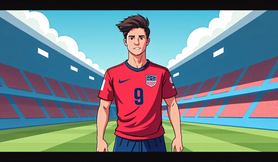 Will Christian Pulisic Secure a Spot on the 2026 USMNT Roster? — AI-generated editorial illustration