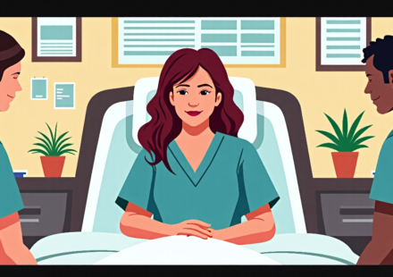 Mary Jo Buttafuoco Announces Breast Cancer Diagnosis and Radiation Treatment — AI-generated editorial illustration