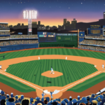 Dodgers Secure Record‑Tying 14th Straight Playoff Spot with 4‑1 Win — AI-generated editorial illustration