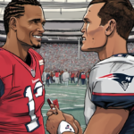 Hurts Credits Tom Brady’s Pre‑Game Talk for Eagles’ Week 1 Win — AI-generated editorial illustration