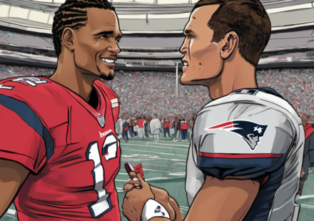 Hurts Credits Tom Brady’s Pre‑Game Talk for Eagles’ Week 1 Win — AI-generated editorial illustration