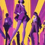 Guess Which Bravo Star Wore the Purple Stockings? — AI-generated editorial illustration