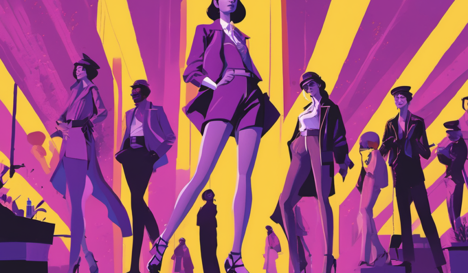 Guess Which Bravo Star Wore the Purple Stockings? — AI-generated editorial illustration