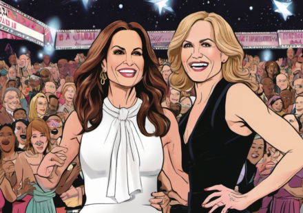 Mariska Hargitay Parodies Nicole Kidman’s AMC Promo at the 2026 Emmys — AI-generated editorial illustration