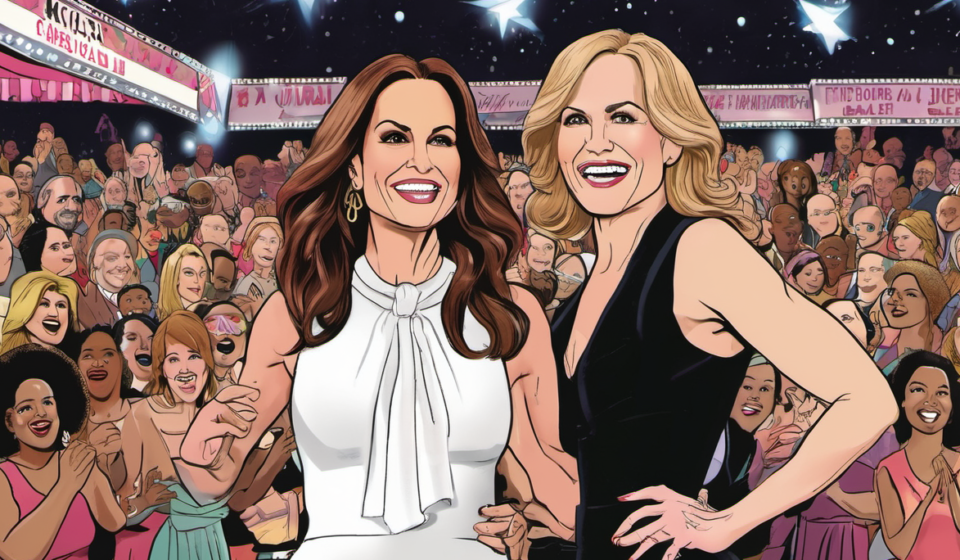 Mariska Hargitay Parodies Nicole Kidman’s AMC Promo at the 2026 Emmys — AI-generated editorial illustration