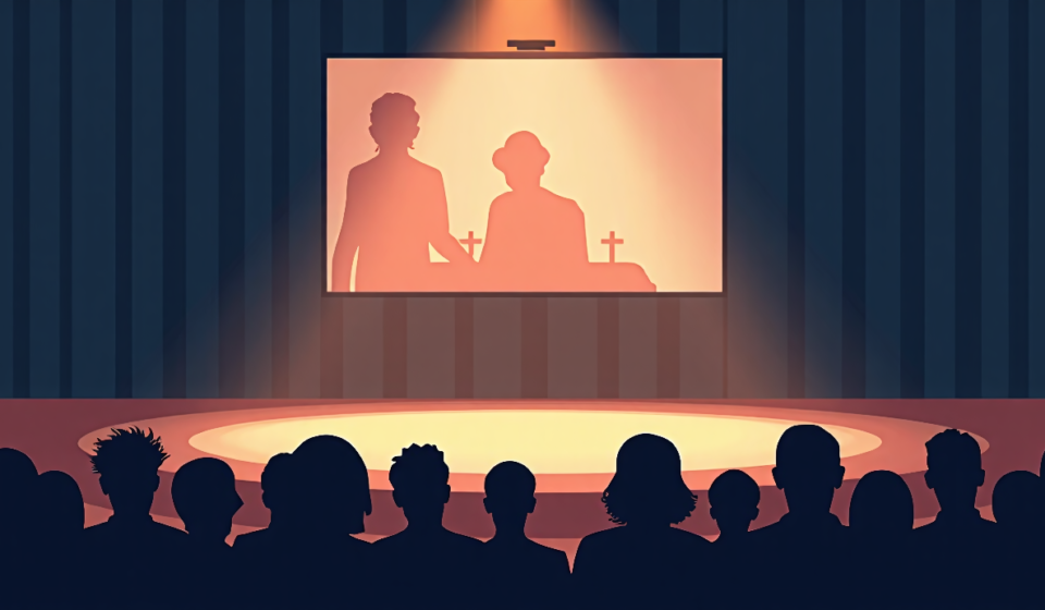 Catherine O'Hara Remembered: Culkin, Levy, Murphy Deliver Heartfelt Tributes at 2026 Emmys — AI-generated editorial illustration