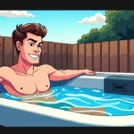 Georgia Man Wanted After Filming Rubber Duck in Stranger’s Hot Tub — AI-generated editorial illustration