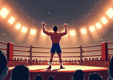 Chen Secures Opening‑Night Victory Over Sugiura, Eyes N‑1 Title — AI-generated editorial illustration