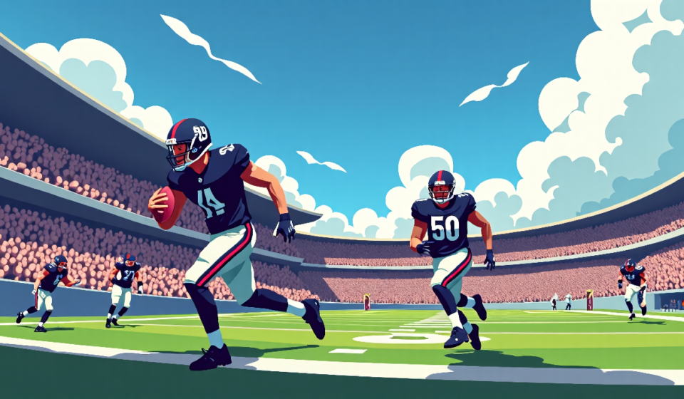 NFL Week 1 All-Stars: Who Wins the QB and RB Debate? — AI-generated editorial illustration