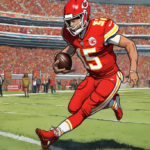 Mahomes Returns to Lead Chiefs Over Broncos in Monday Night Thriller — AI-generated editorial illustration