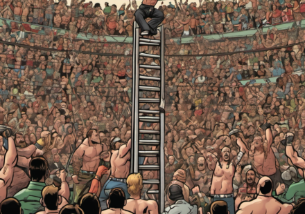 WWE Announces Money in the Bank Qualifiers for 9/21 Raw — AI-generated editorial illustration