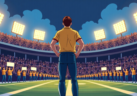 Lane Kiffin Anticipates ‘Hatred’ as LSU Faces Mississippi — AI-generated editorial illustration