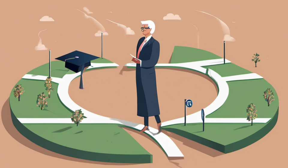 Is an MBA Worth the Price? Experts Weigh In — AI-generated editorial illustration