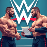 Good Brothers Claim WWE Didn’t Offer Pay‑Cut Option — AI-generated editorial illustration