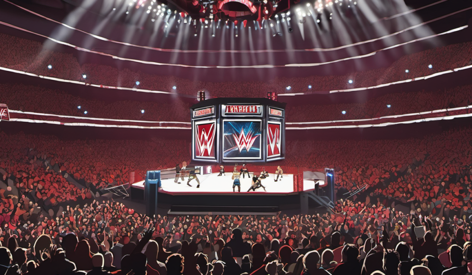 WWE Raw 9/14 Spoilers: Money in the Bank Road‑to‑Begins in CDMX — AI-generated editorial illustration