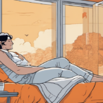 Orange Cassidy’s Chill Prep: How He Gets Ready for Big AEW Matches — AI-generated editorial illustration