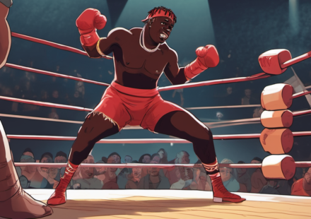 Lil Yachty Reflects on the Pain After His WWE Debut — AI-generated editorial illustration